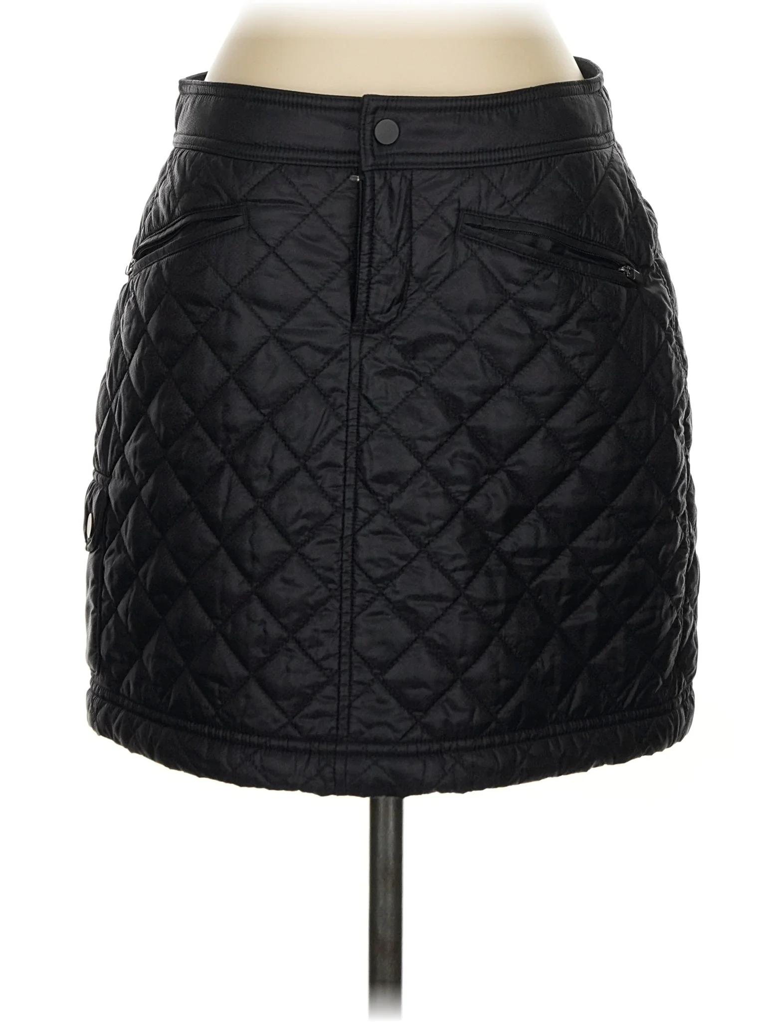 Faux Leather Skirt
