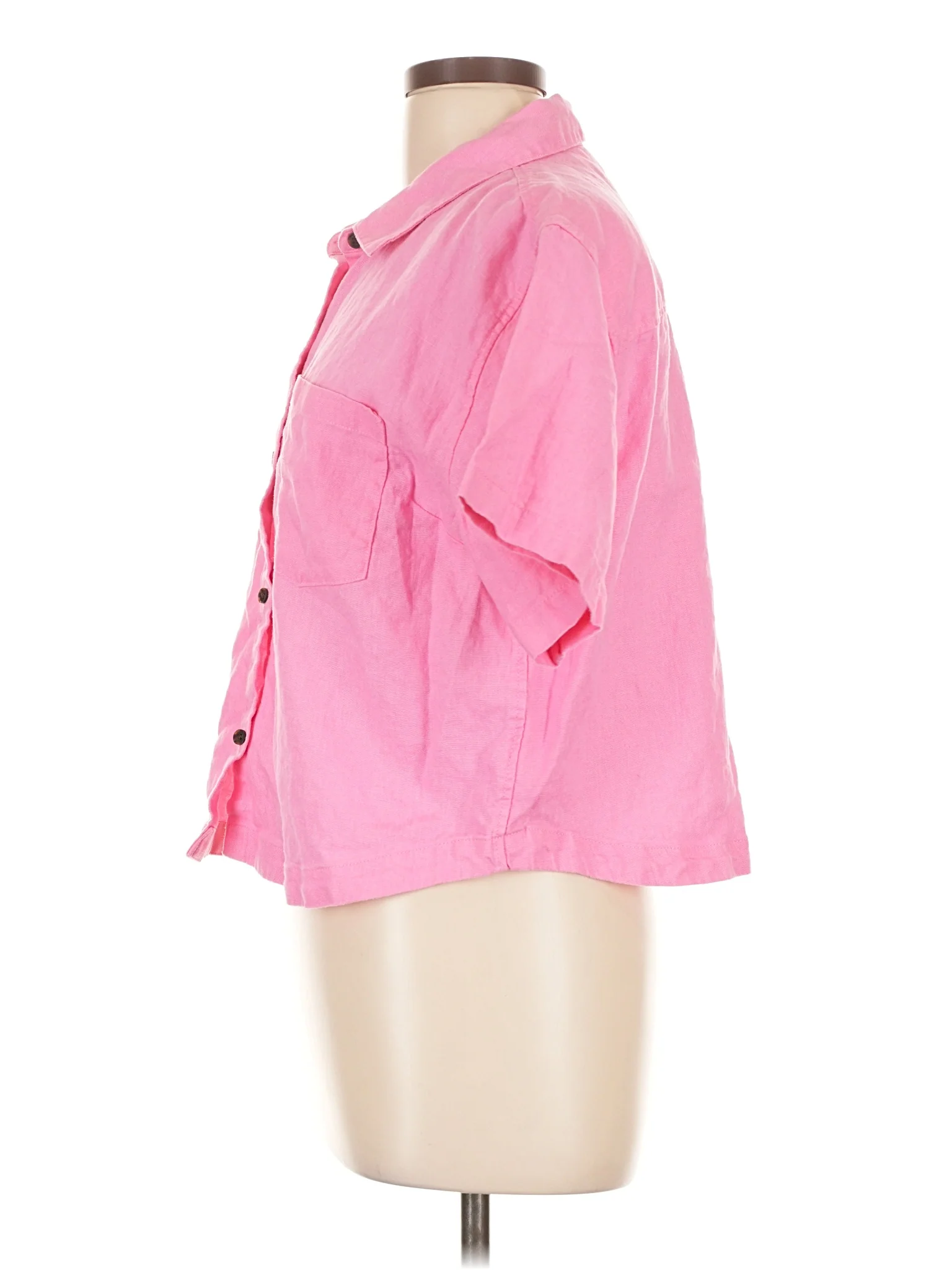 Short Sleeve Button Down Shirt - Image 4